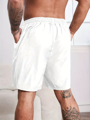 Men's Beach Print Comfy Summer Shorts Casual Loose Drawstring Shorts
