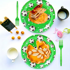 Football Party Supplies Decorations with Plates