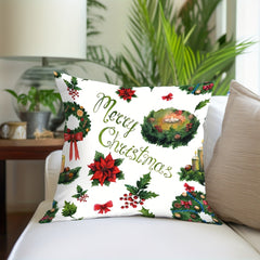 Christmas Style Throw Pillow Covers for Home Decor