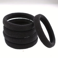 Thick Hair Holders Elastics Rubber Bands No Damage For Thick Heavy & Curly Hair