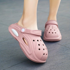 Women's Lightweight Hollow Out Clogs Non Slip Sandals