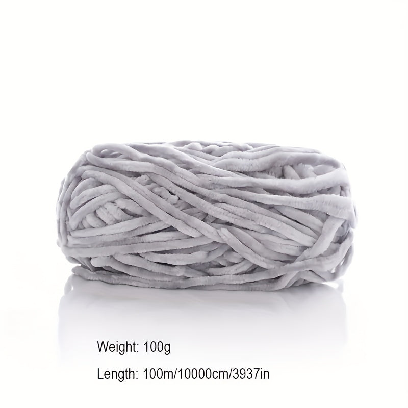 Chenille Wool Thread Thick Warm Soft Yarn Crochet Knitting Hand Knitted Line
