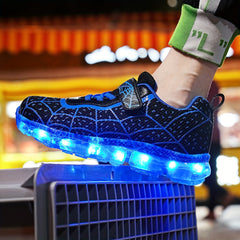 LED Light Up Sneakers Comfy Non Slip Chunky Shoes for Kids Outdoor