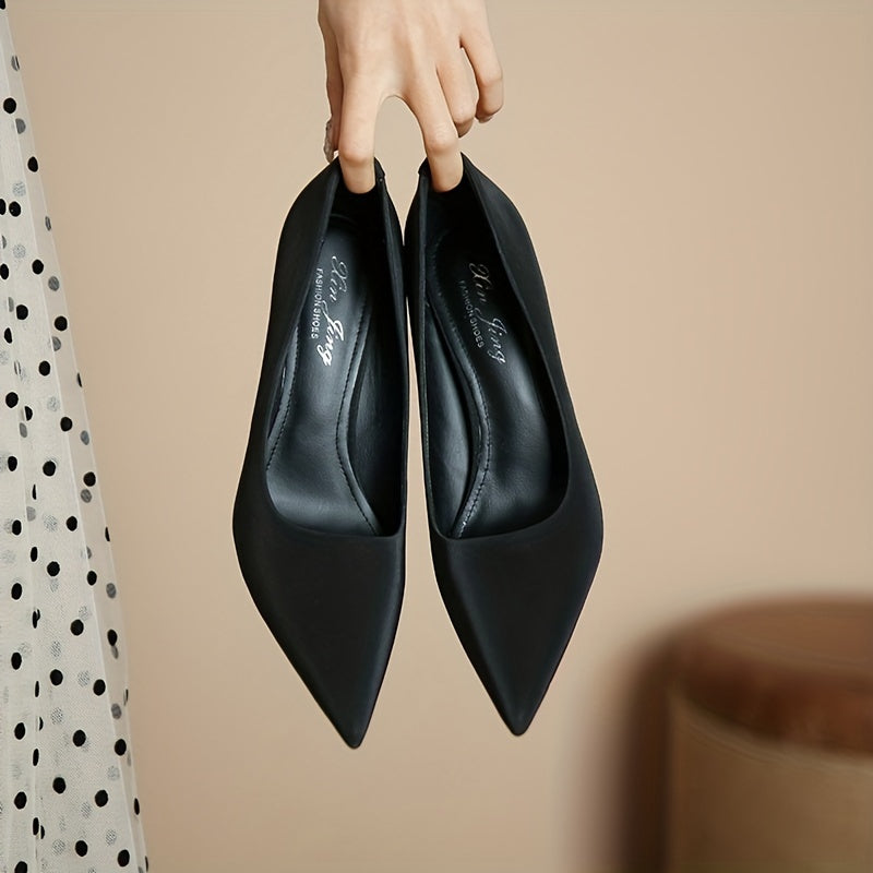 Women's Stiletto Heels Pointed Toe Work Shoes