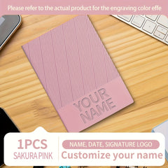 Personalized A5 Teal Red Notebook with Soft Cover