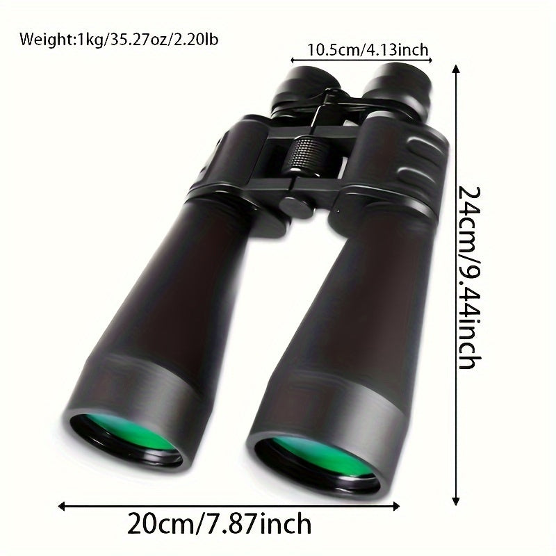 10X60 Wide Field of View Binoculars for Outdoor Wildlife Observation