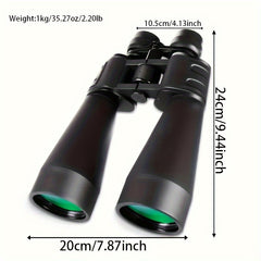 10X60 Wide Field of View Binoculars for Outdoor Wildlife Observation