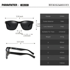 PARANOID Vintage Polarized Sunglasses