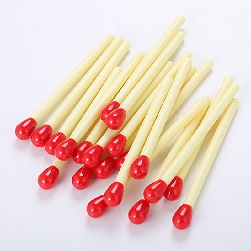 20pcs Matches Shaped Gel Pens for Writing & Drawing