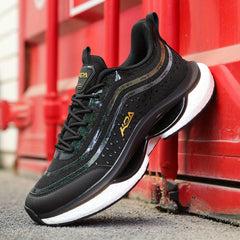 Men's Striped Running Shoes Breathable ETPU Sole