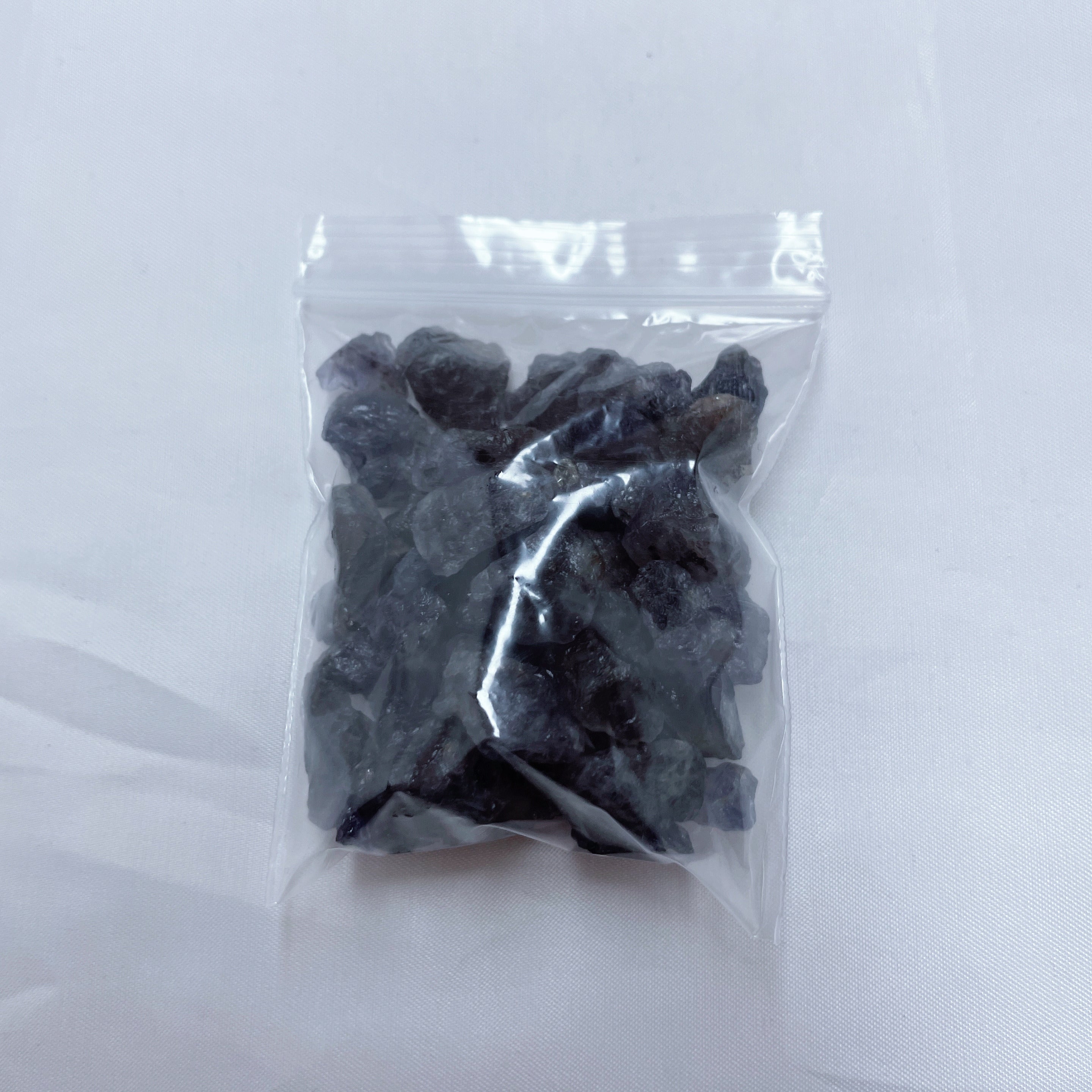 Natural Crystal Quartz Cordierite Chips Raw Energy Crystals