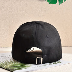 Ring Chain Decor Baseball Cap Kpop Couple Casual Sun Hat Unisex Dad Hats