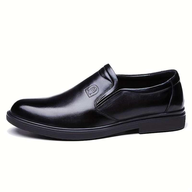 LAORENTOU Men's Leather Loafer Shoes Lightweight Dress Shoes