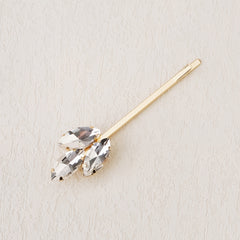 6pcs Rhinestone Hairpin Metal Golden Hair Clip Wedding Birthday Cosplay Costumes