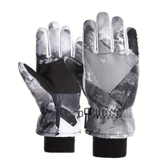 Winter Skiing Gloves For Boys And Girls Non-slip Windproof Waterproof Gloves