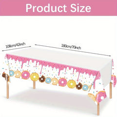 Donut Dessert Theme Party Tableware Set