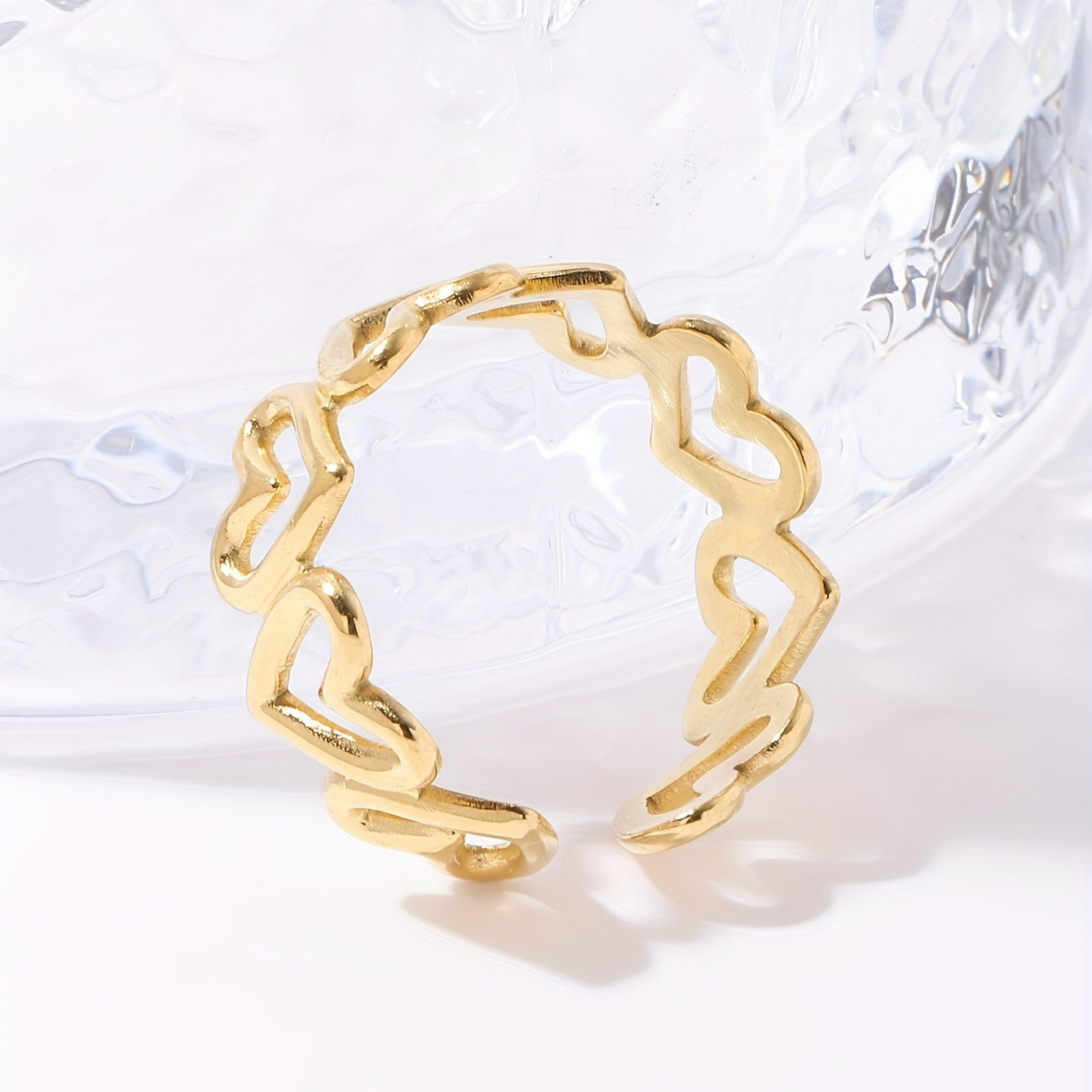 Stylish Stainless Steel Ring W034