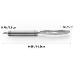 1pc Stainless Steel Descaler Fish Kill Tool