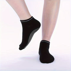 5 Pairs Non slip Low Cut Ankle Socks Women's Stockings