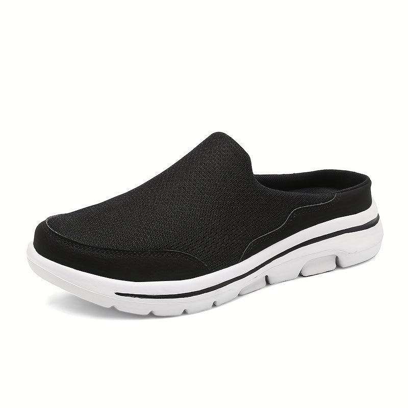 Men's Breathable Slip On Mules Lightweight Non Slip Comfy Shoes