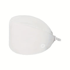 Solid Work Caps With Sweatband & Buttons Unisex Nurse Cap