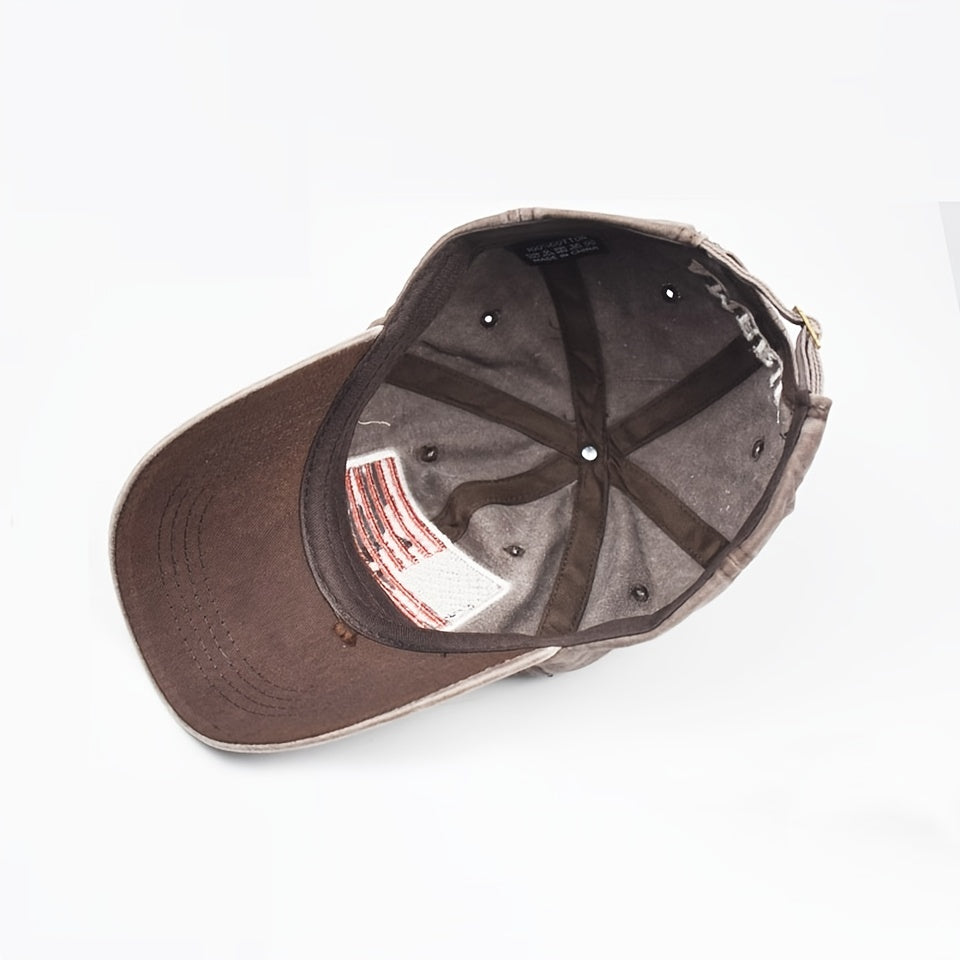 American Flag Baseball Cap One Size