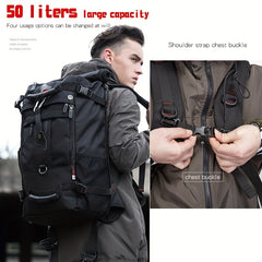 Large Capacity Outdoor Travel Backpack Hiking Bag