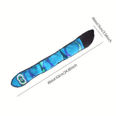 Big Eye Snake Chew Toy for Dogs, Interactive Teeth Grinding & Squeaking Fun