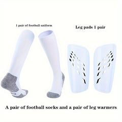 Football Training Leg Socks & Pads Set
