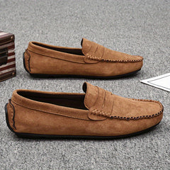 Men's Comfy Loafers Wear-resistant Non-Slip Shoes