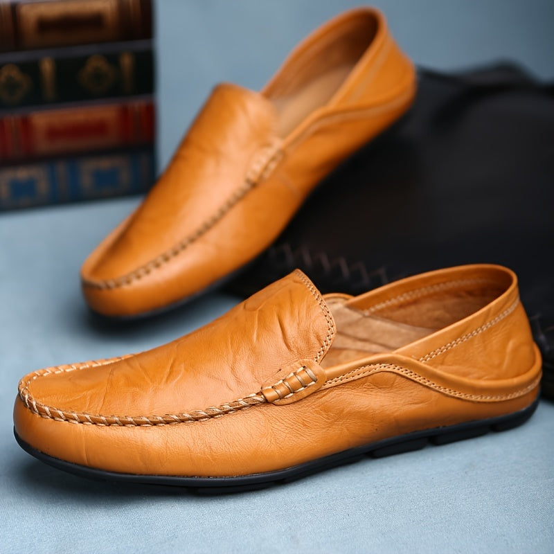 Men's Casual Loafer Shoes Slip On Lightweight Comfortable Walking Shoes