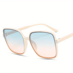 Large Square Sunglasses Women Retro Summer Outdoor UV400 Sun Shades