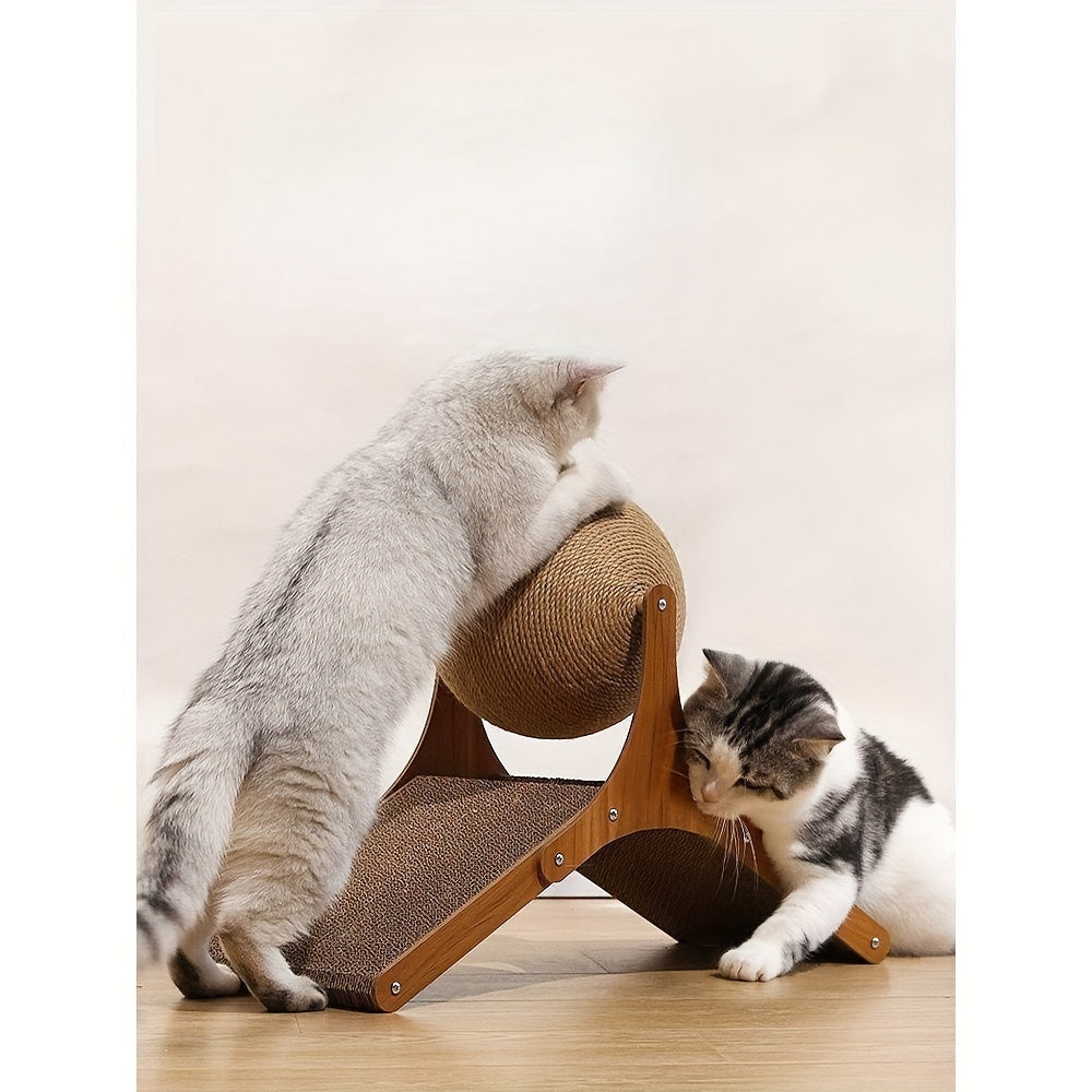 Rotatable Ball Cat Scratcher Toy Wear Resistant