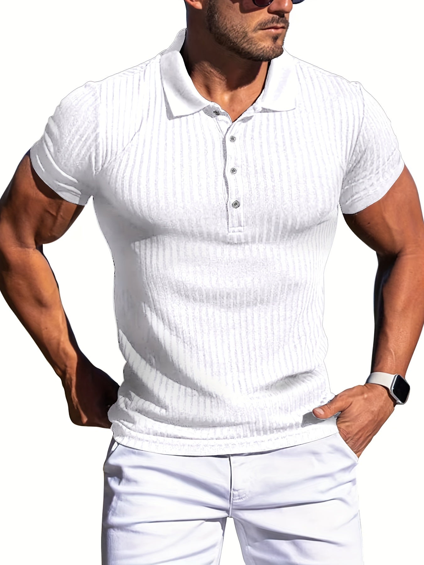 Men's Vintage Casual Button Up Shirt Summer Outdoor