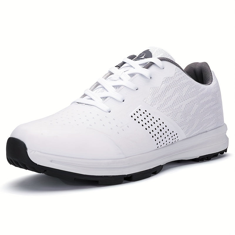 Men's Golf Sneakers Non Slip Comfy Breathable Shoes