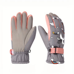 Winter Skiing Gloves Warm Waterproof Non slip Gloves