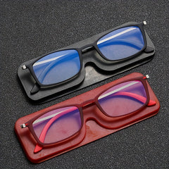 Rectangle HD Reading Glasses with Case