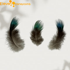 10pcs Bohemian Style Artificial Peacock Feathers for Wedding Decor DIY Projects