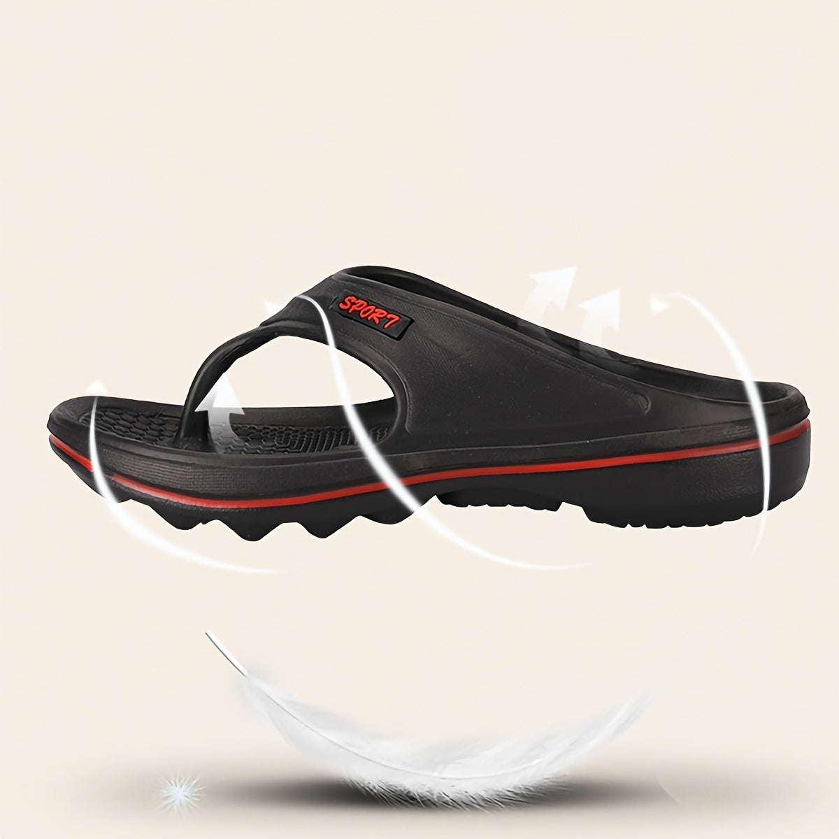 Men's Lightweight Shock Absorption Flip Flops