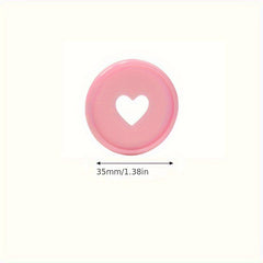 Set of 9 Heart Shaped Notebook Accessories
