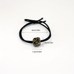 Rhinestone Bead Hair Rope Tie Elastic Hair Accessories