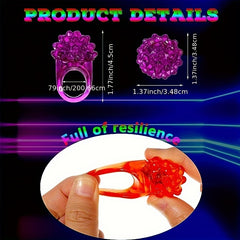 Luminous Ring 6 Colors Mix, 6-90pcs Birthday Party Halloween Christmas Gift