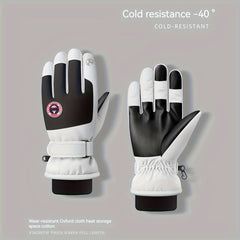 Winter Skiing Gloves for Men Women Warm Waterproof Touch Screen