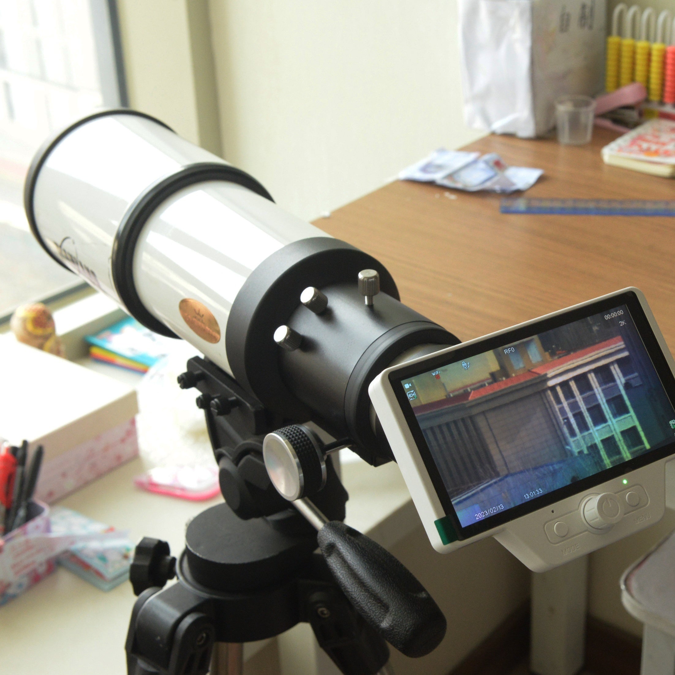 5MP Multicolor Electronic Eyepiece CMOS Camera 1.25in Telescope Camera
