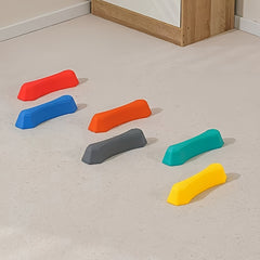 8pcs Stepping Stone & Balance Block Set for Youngsters' Fitness & Sensory Play