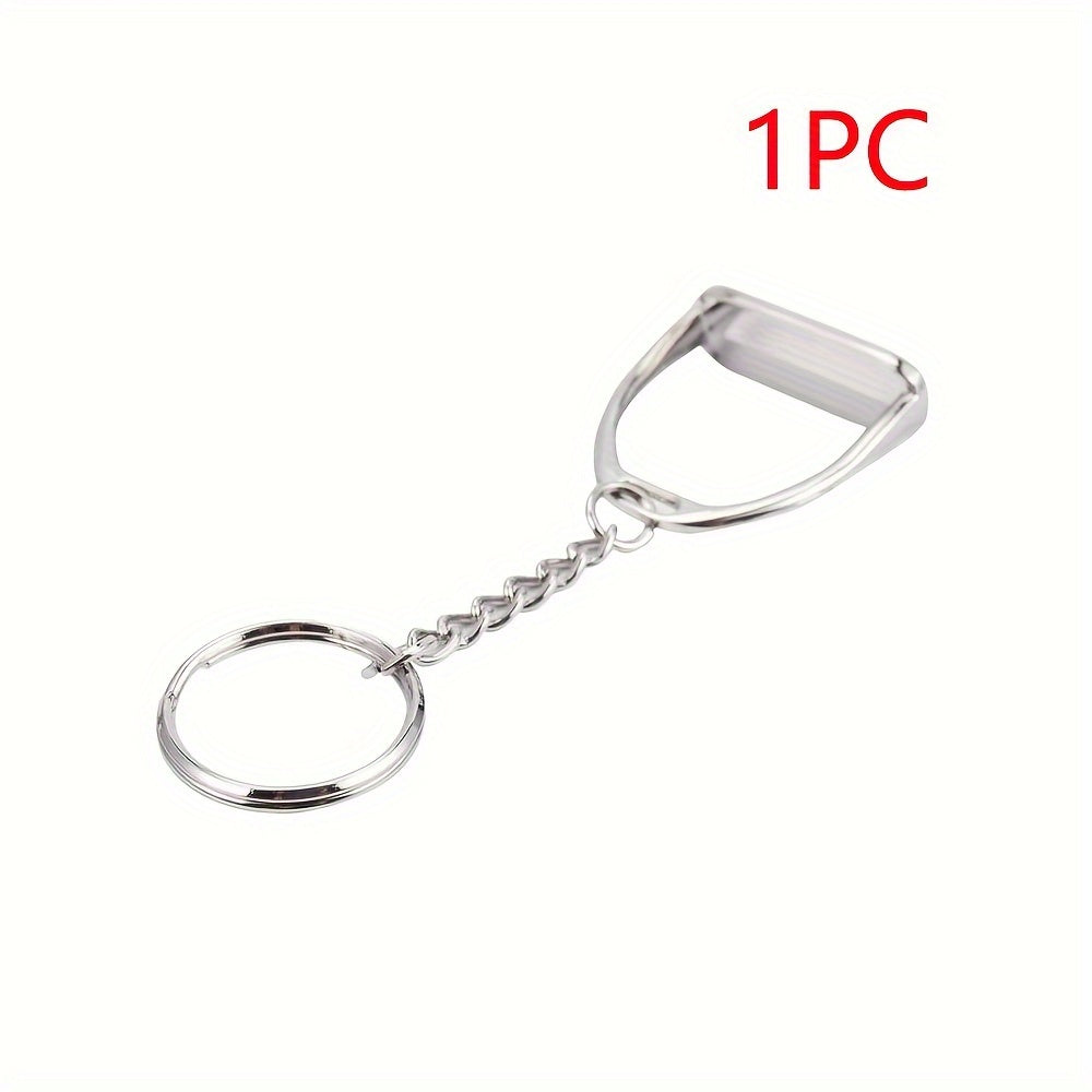 5pcs Outdoor Stirrup Keychain Hanger Tool Alloy Accessories