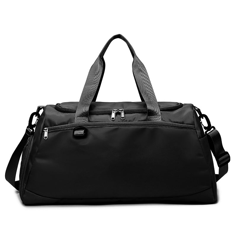 Gym Duffel Bag with Wet Pocket & Shoes Compartment