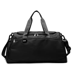 Gym Duffel Bag with Wet Pocket & Shoes Compartment