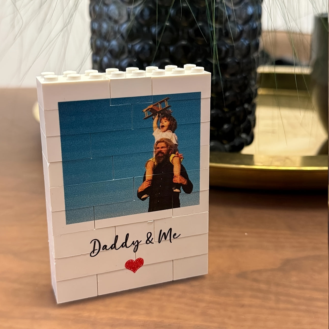 Personalized Photo Puzzle Custom Picture Text Building Blocks Colorful Photo Puz