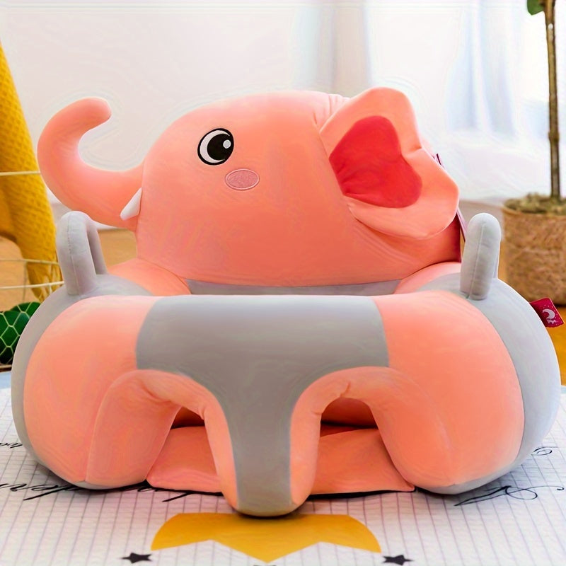 Baby Learning To Sit Sofa Anti-fall Backrest Plush Chair